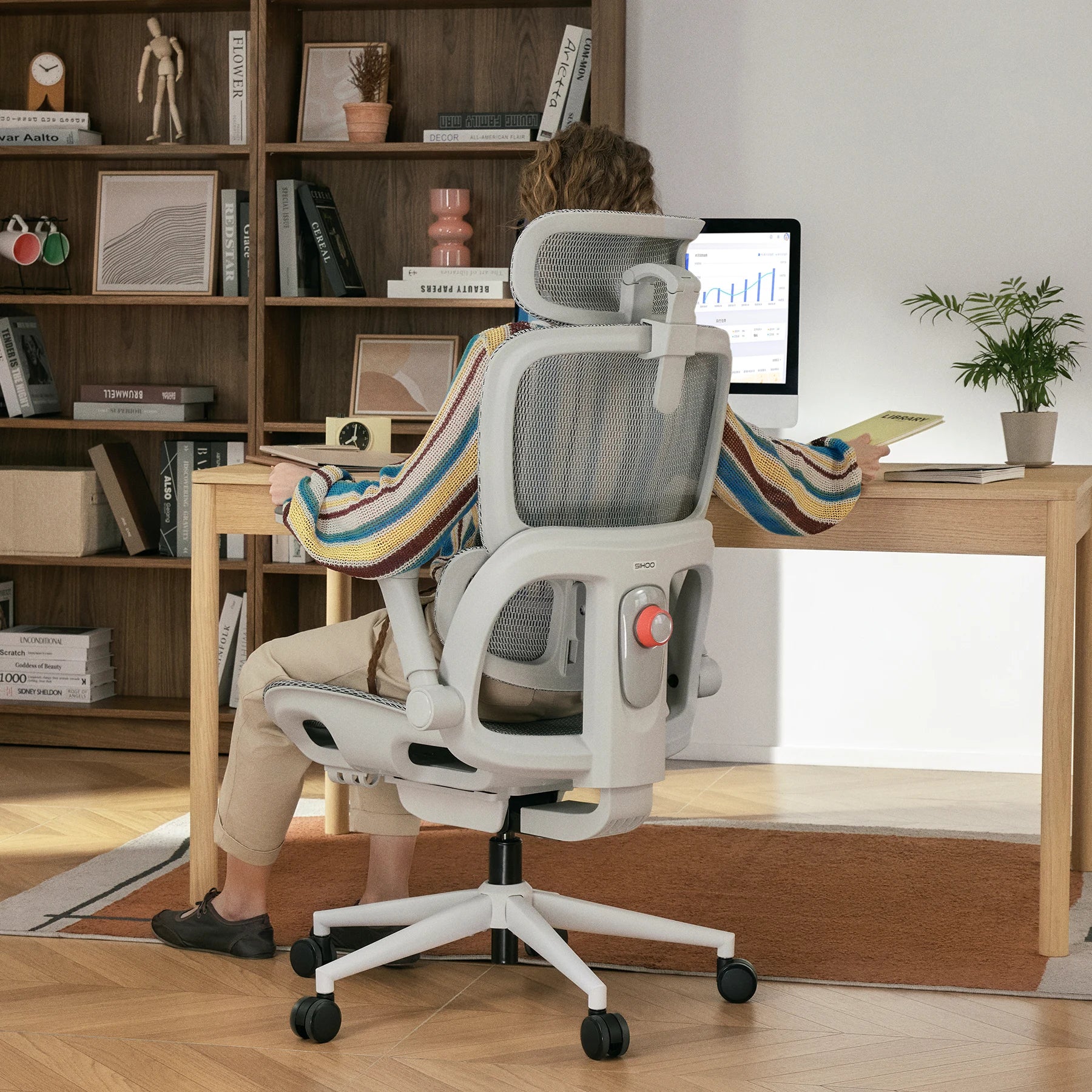 Sihoo B300 Pro Ergonomic Office Chair with 4D Lumbar Support - Image 12