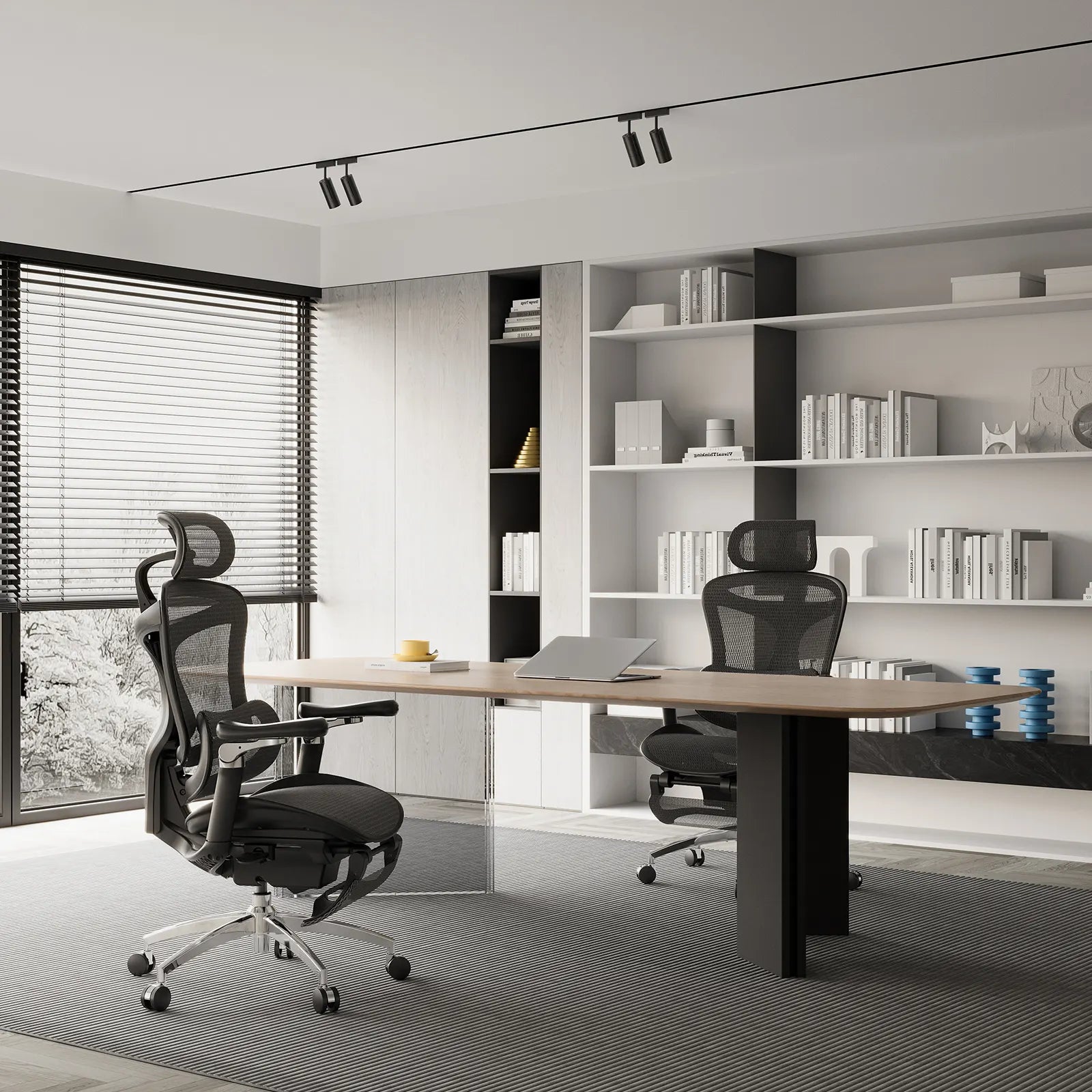 Sihoo C300 Pro Ergonomic Office Chair - Footrest Version - Image 2