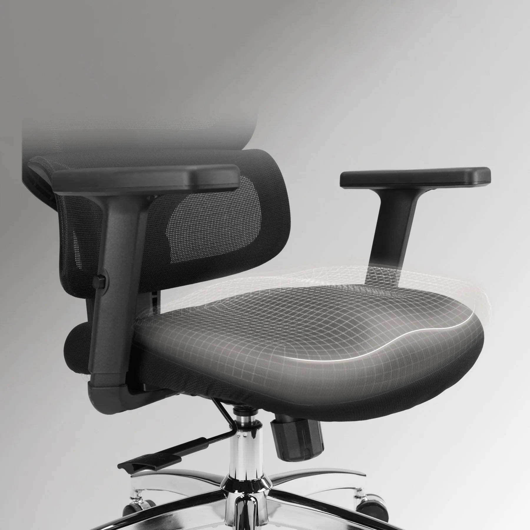Sihoo M56C Dual-Back Ergonomic Office Chair with Soft Cushion - Image 7